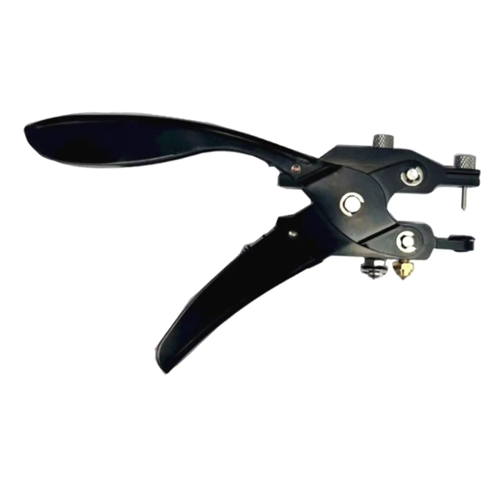 Badminton Grommet Eyelet Plier Black Metal Stringing Tool Precise Frame Hole Fit for Efficient Racket Maintenance
