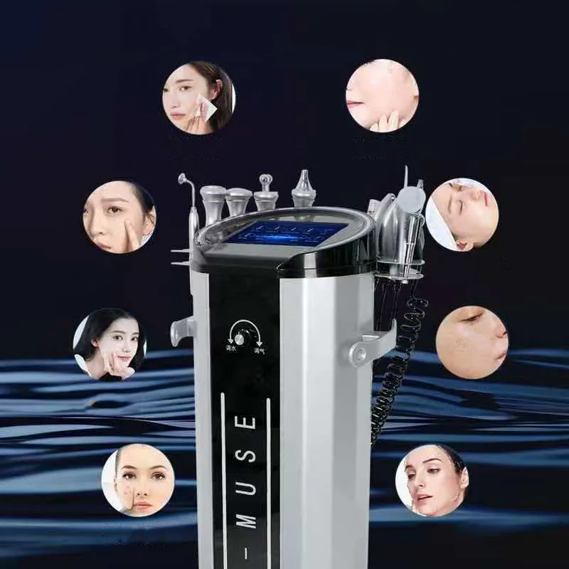 Skin Management Comprehensive Instrument Beauty Silver Brown Small Bubble Oxygen Injection Blackhead Absorption Instrument