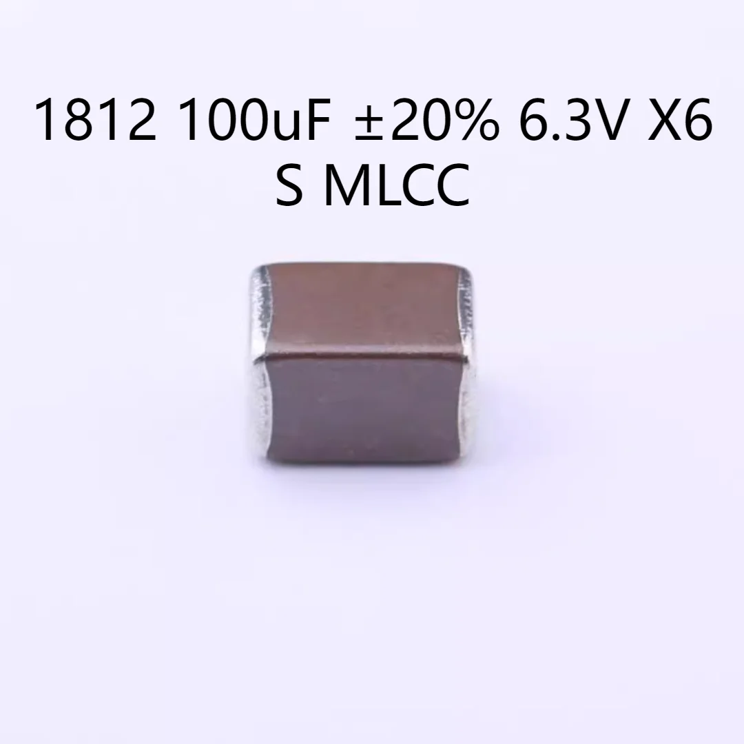 500PCS/LOT C4532X6S0J107MT000N Capacitor 1812 100uF ±20% 6.3V X6S MLCC