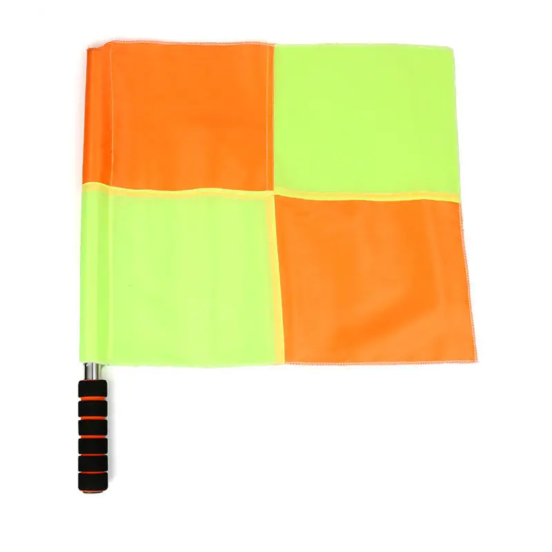 Soccer Referee Flag The Competition Fair Play Use Sports Match Outdoor Football Trainning Linesman Flags Referee Accessories