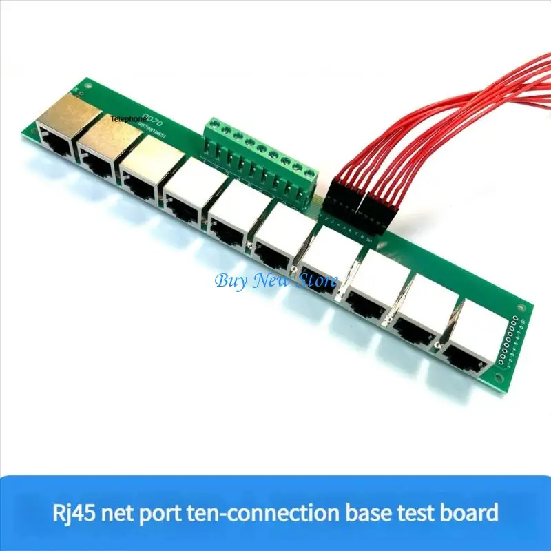 

20CE 10 Port PCBs Networkings Adapters Panel For Equipment Connectivitys And Debugging