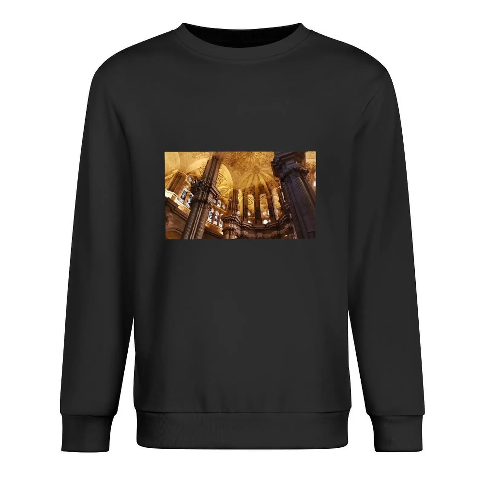 

Golden Columns Pullover autumn korean style clothes korean clothes men's clothes graphic sweatshirts