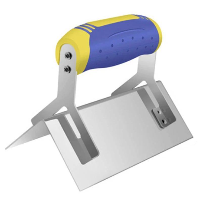

Drywall Corner Tool Concrete Edger, 6X2.5In External Corner Trowel Stainless Steel Sheetrock Corner Shaping Trowel Tool Durable