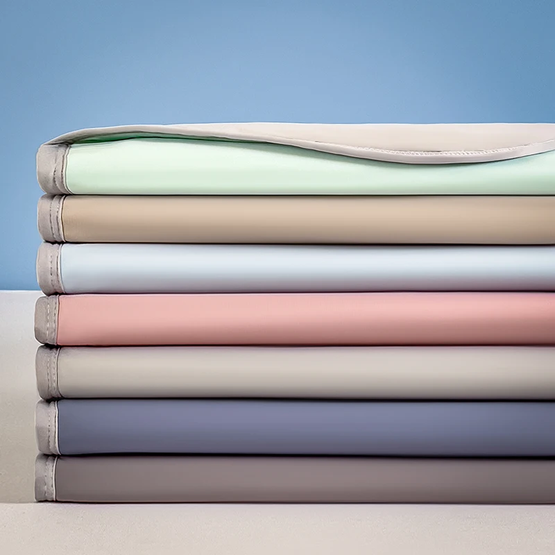 

1pc Summer Quilt High Quality Cooling Blanket Fashion Comfortable Lightweight Comforter with Double Side Cooling Cold Fabric