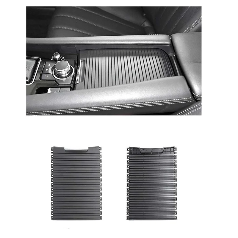 

Car Center Console Armrest Box Roller Blinds Front Cup Holder Roller Curtain For Mazda CX4 2016-2021 ATENZA
