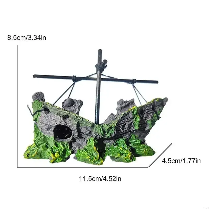

Fishtanks Landscaping Shipwreck Statue Potted Plant Shrimp Fish Hideouts Cave