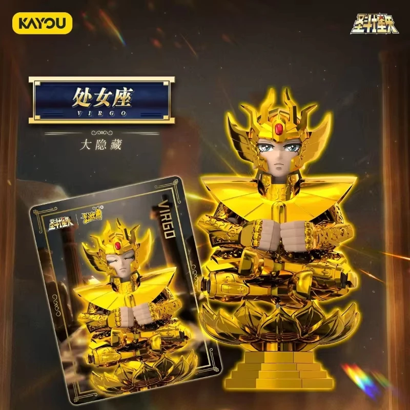 KAYOU純正聖闘士星矢カード伝説のドールサンクチュアリーシリーズブラインドボックス ゴールドウィル周辺機器ギフトオリジナルボックスおもちゃ子供向け