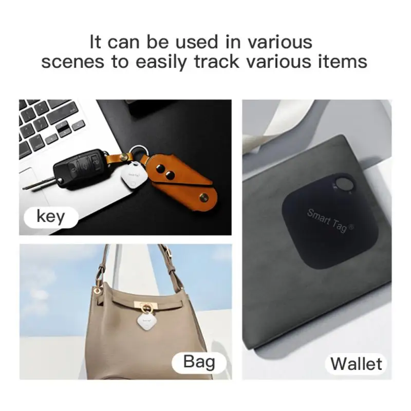 Smart ITag Works With Find My APP, Smart Air-Tag Key Wallet Bike Finder Anti-lost Tracker, Bluetooth-compatible For IOS System