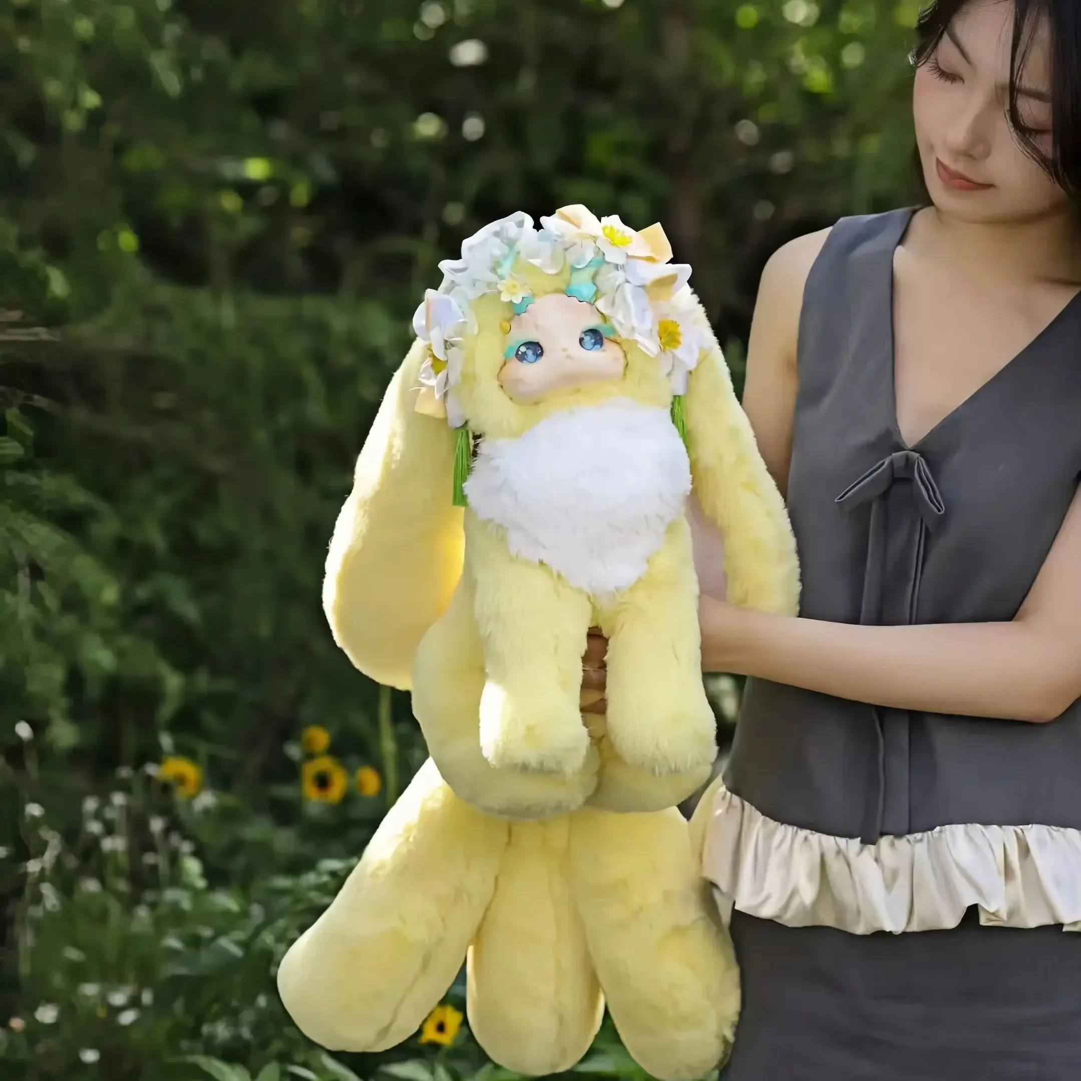 

800% учебная фантазийная существа V2, нежная гигантская виниловая кукла с лицом, глухая коробка, садовая серия секретных языков, загадочная игрушка для рабочего стола