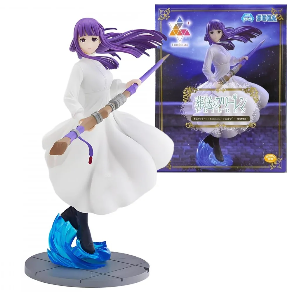

SEGA Original Luminasta Frieren:Beyond Journey's End Fern Anime Action Figure Toys For Boys Girls Kids Children Birthday Gifts