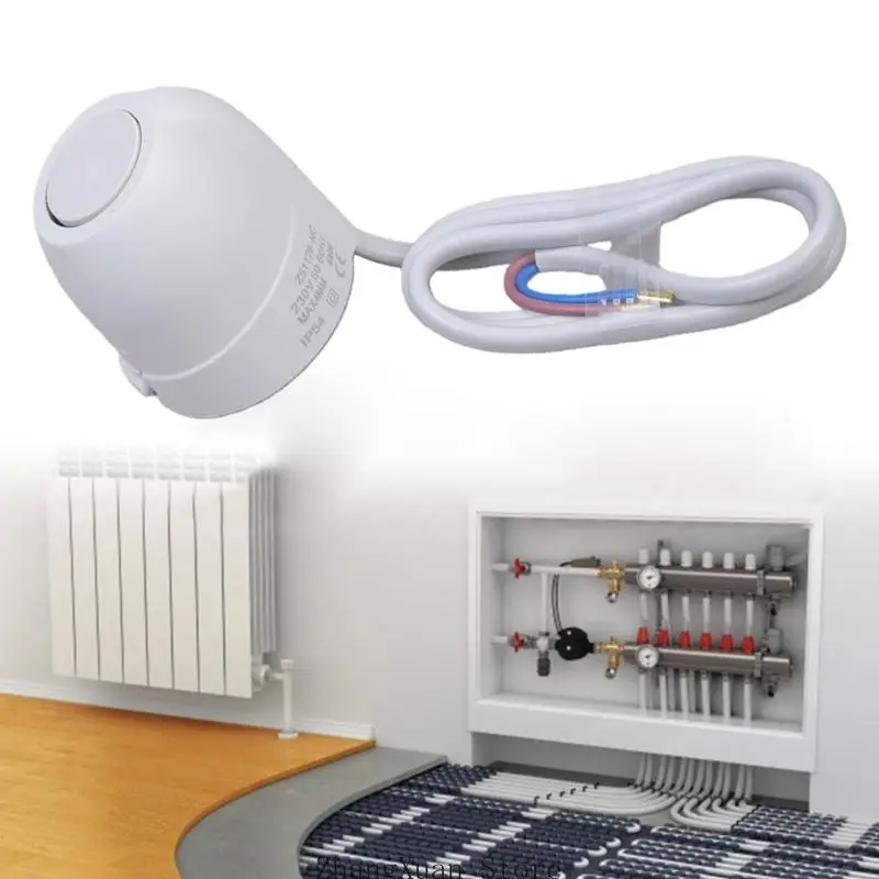 

2 шт., 30x1,5 мм, электрический термопривод, радиаторные клапаны с подогревом пола, простое использование 3XUF