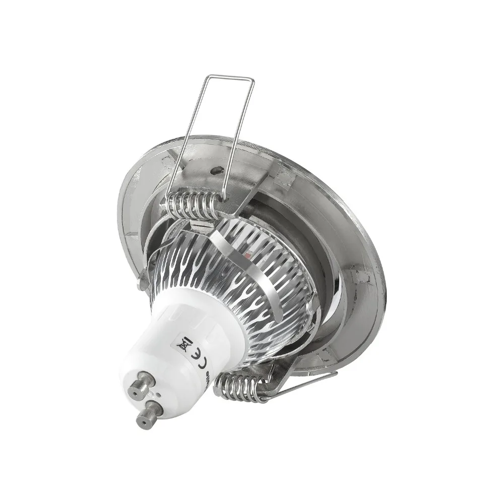 2pcs  LED Downlights  MR16 GU10  Rotatable Downlight Bracket Fitting Ceiling Spot Lights for Home Illumination