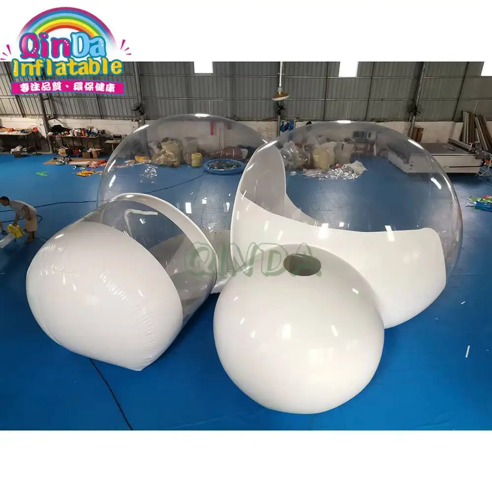 Pour Camping en plein air location bulle Lodge maison, tente à bulles gonflable transparente salle de luxe