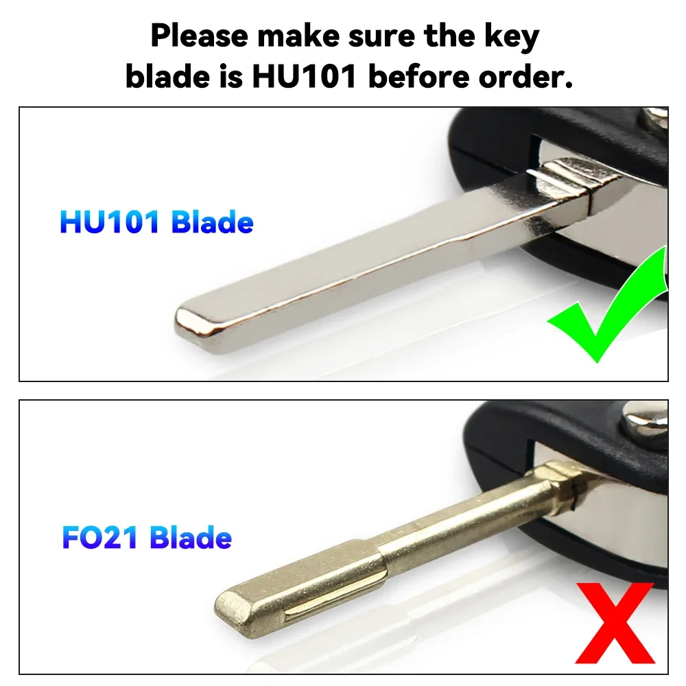 3 زر تعديل الوجه للطي البعيد مفتاح السيارة قذيفة الحال بالنسبة لفورد فوكس 2 3 مونديو فييستا C ماكس S ماكس غالاكسي مونديو key2027