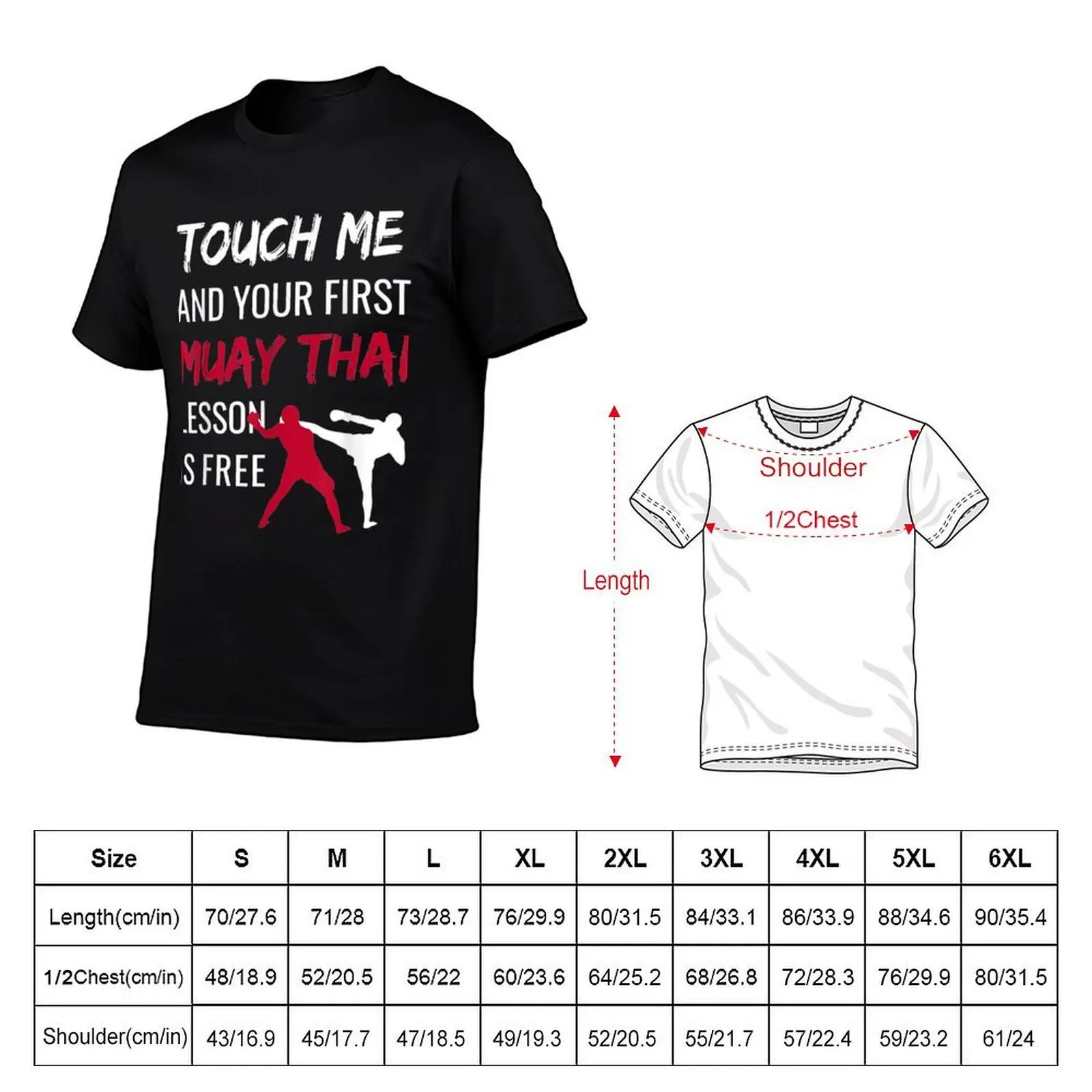 Funny Muay Thai . - Muay Thai Sensei Dojo . Gift T-Shirt Casual Breathable Short Sleeve Top