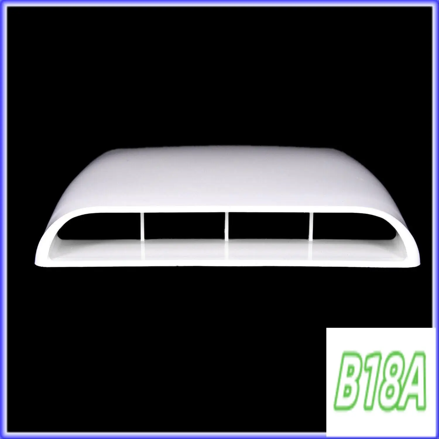

H5-Car Decorative Air Simulation Air Flow Decorative Intake Hood Scoop Bonnet Vent Cover Intake Hood Scoop Vent Bonnet Cover Uni