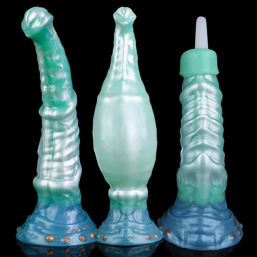 LEZEE Inflatable Dildo Soft Silicone Dog Dildos Penis Enlarge Soft Buttplug Long Penis Penetration Anal Plug Sex Toys For Women