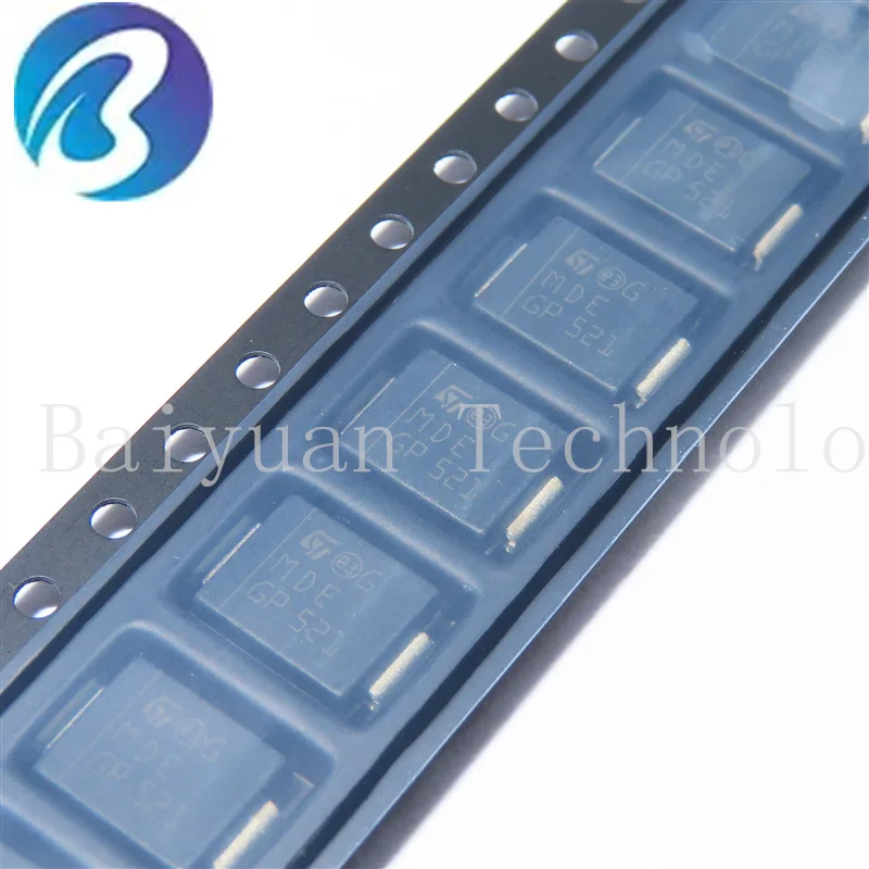 SM15T6V8A,100PCS,TVS DIODE 5.8VWM 13.4VC SMC