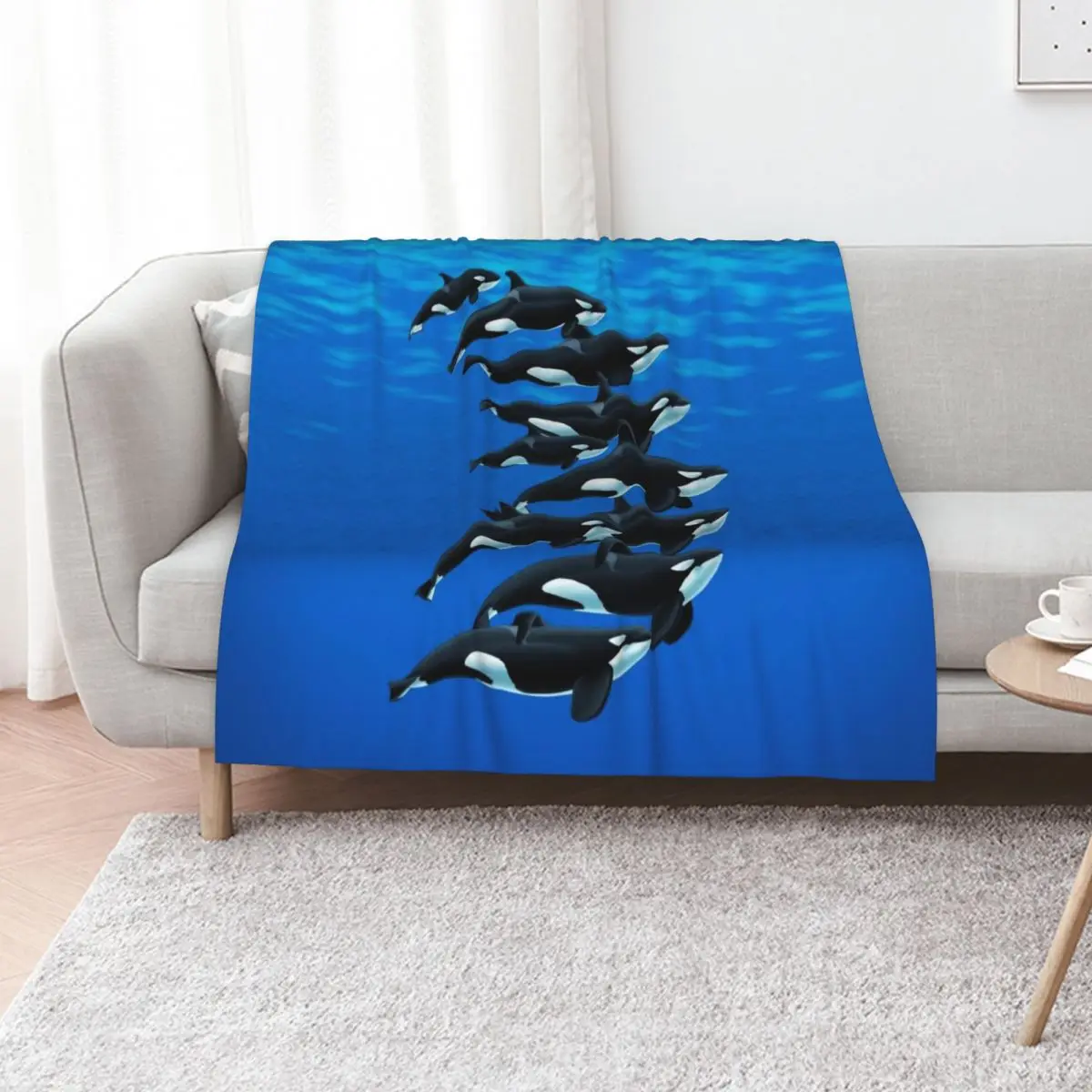 California Orcas 2020 Throw Blanket For Baby Sleeping Bag Cute Thin christmas decoration Camping Blankets