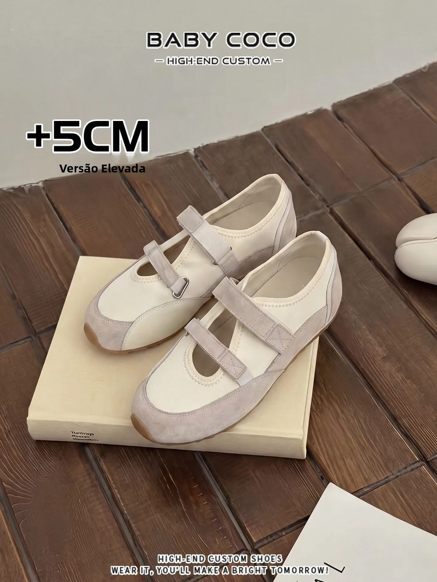 lamb-skin-mary-jane-ballet-flat-sports-shoes-women's-casual-breathable-wear-resistant-slip-on-shoes-with-magic-tape