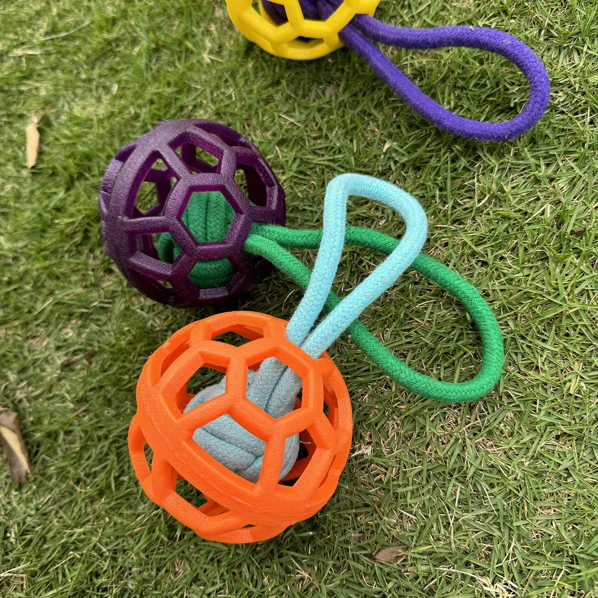 Pet Dental Chew Toy - Bola de Mastigar Durável em TPR