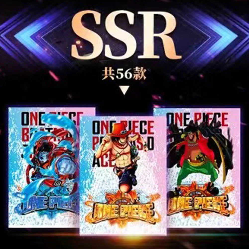 2024 One Piece Cards  Anime SSR Battle Booster Box Game Children Collection Card Gift Toy