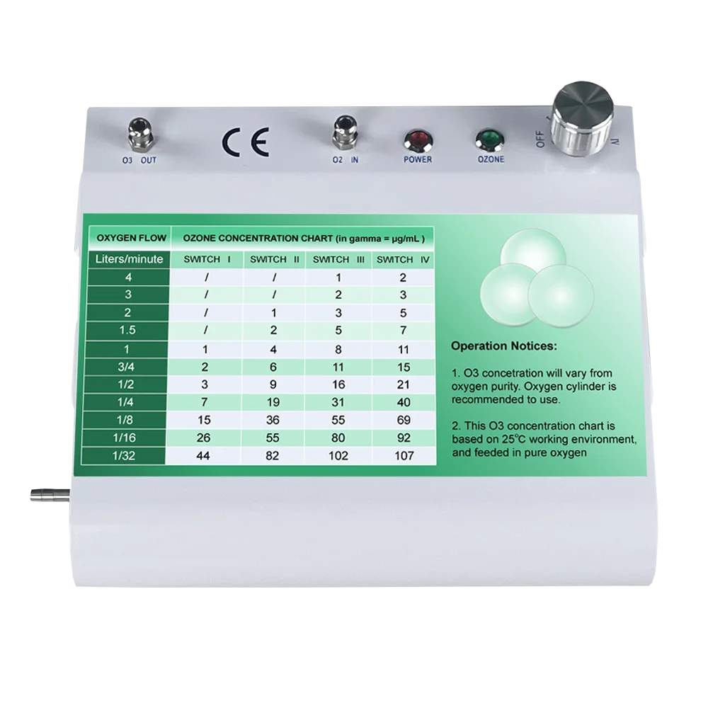 Ozone machine for medical use Home Medical Ozone Therapy Desktop Clinic Generator Machine with Ozone destroyer