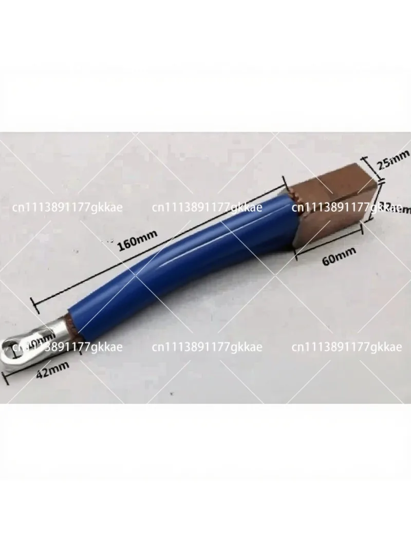 54mm Hole Distance Brass Copper Carbon Brush Ground Cable Rotary Welding Positioner Turntable Table Tube Welder