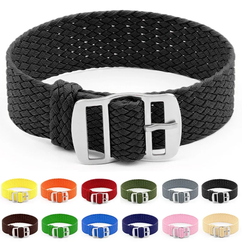 Nylon band 14mm 16mm 18mm 20mm 22mm Band Canvas Armband Sport weiches bequemes Armband für Omega für Swatch Uhren armbänder