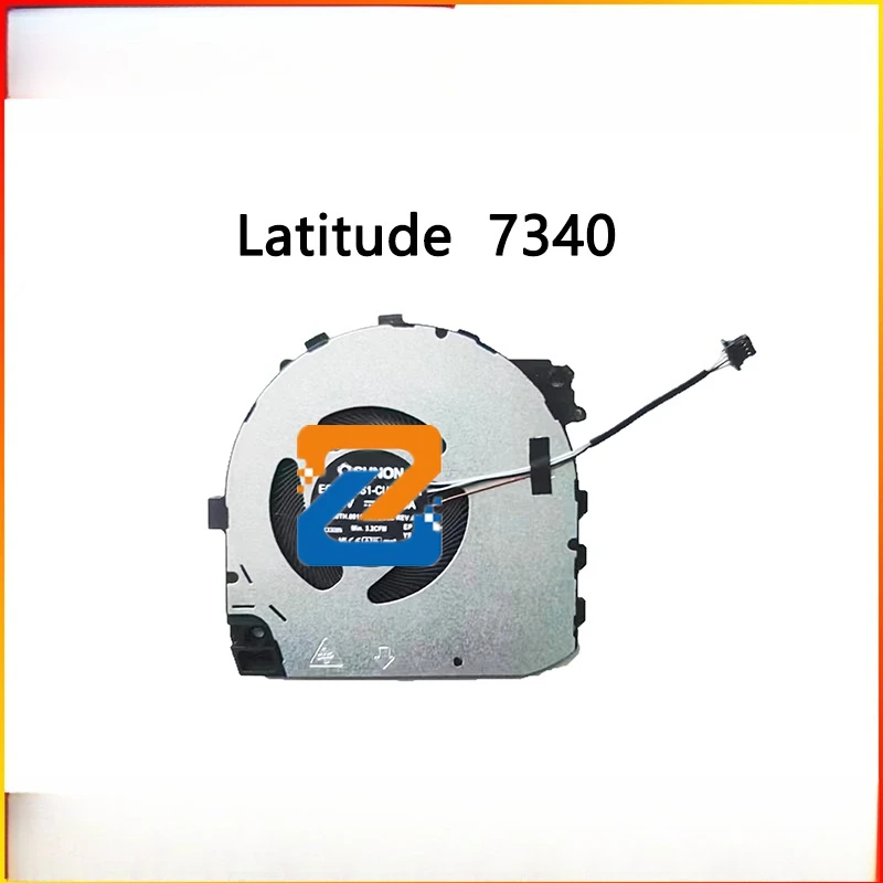Laptop Cooling Fan for DELL Latitude 13 5340 7340 2-in-1 Notebook Cooler Radiator Fan 09WH82 0D6V6X