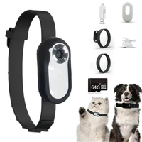 FEDI-HD 1080P Dog Tracker Collar No Wifi Needed Cat Camera Collar Camera With Video Records Cat Dog Gift