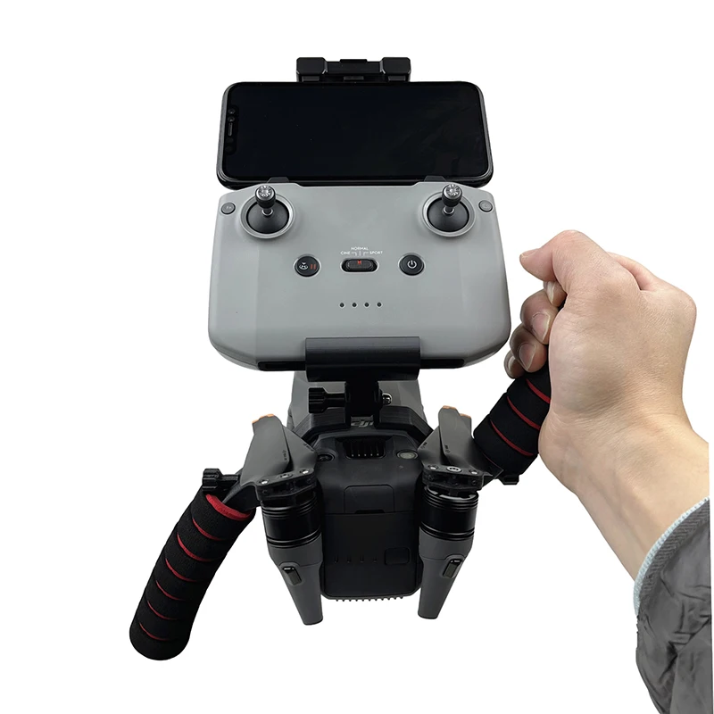 Soporte estabilizador de disparo de tierra para cámara cardán de mano doble, trípode para DJI MAVIC 3, accesorios de Control remoto para Dron