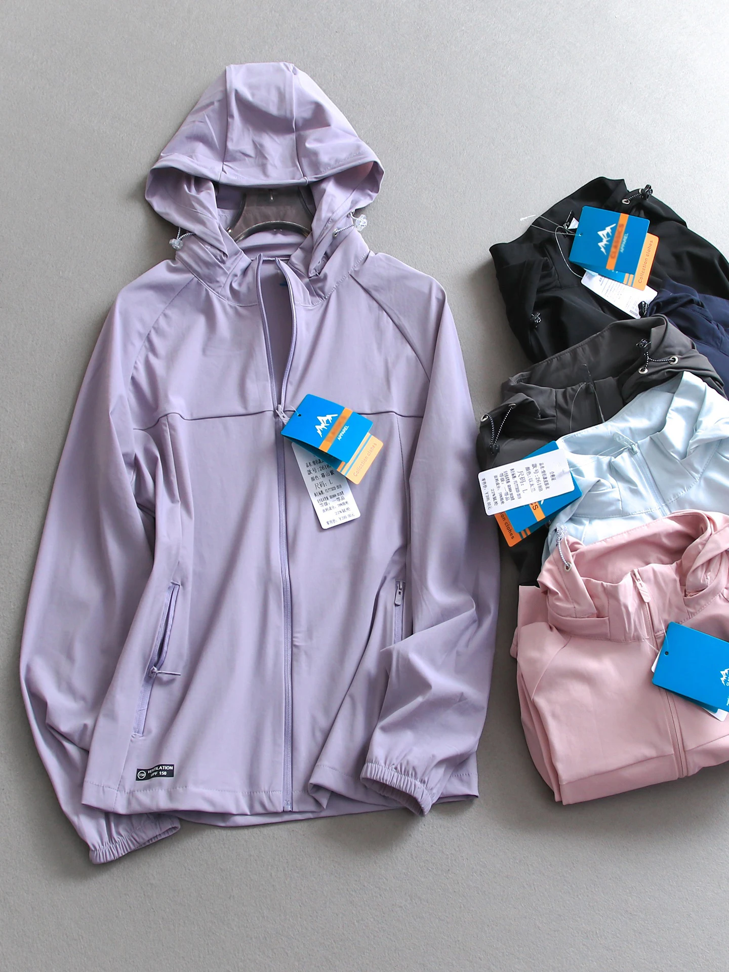 Summer Rays Clothing - UPF150 Unisex Long Sleeve Hooded Sun