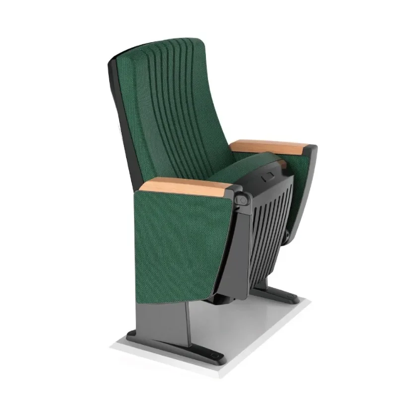 Aluminum alloy auditorium row chairs, school conference room lecture hall chairs, multimedia ladder seats