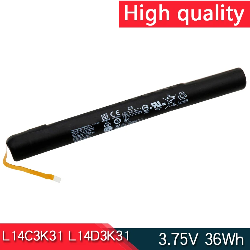 НОВЫЙ L14C3K31 L14D3K31 3,75 В 36 Втч аккумулятор для ноутбука Lenovo YOGA Tablet 2-1050F 2-1050L 2-1051F 2-1051L 2-1050LC