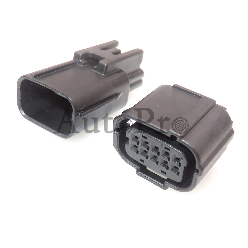 1 Set 10 Hole 90980-12380 6189-1134 6188-0696 AC Assembly Car Reversing Radar Electrical Socket Auto Plastic Housing Adapter