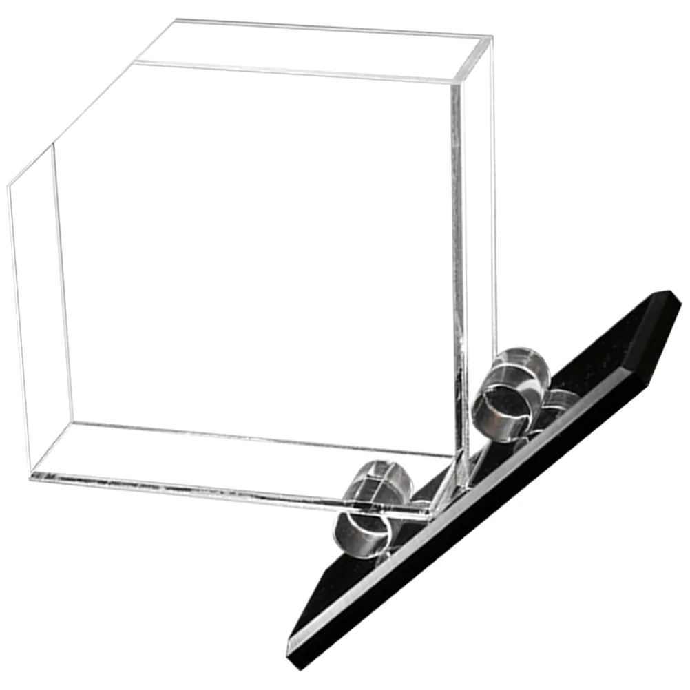 Modern Napkin Holder Holders for Tables Clear Acrylic Towel Paper Stand Vertical Organizer Standing