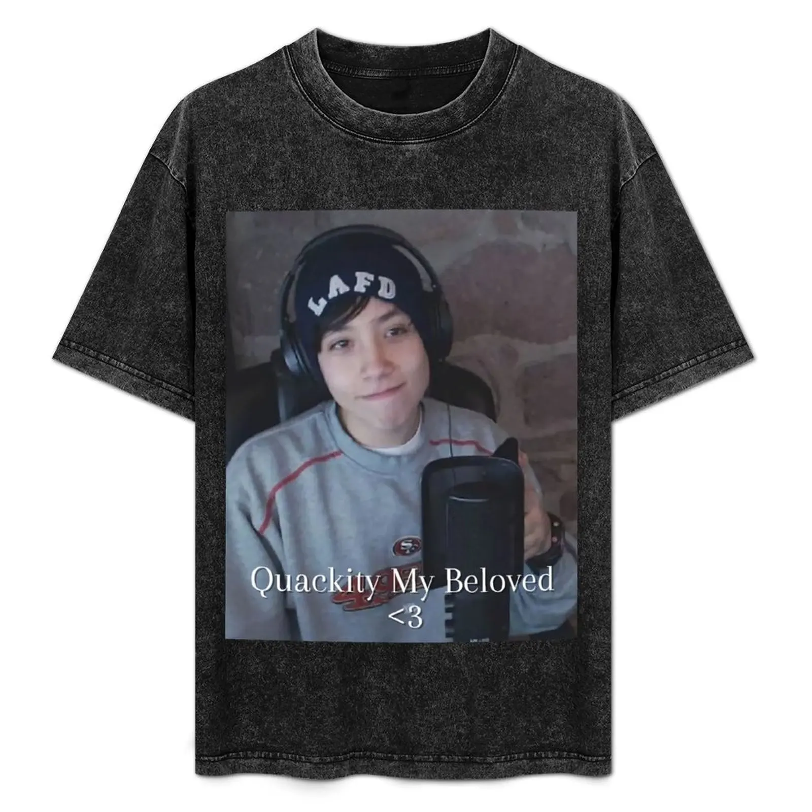 

Quackity my beloved T-Shirt Casual Fashion Print Tee Top