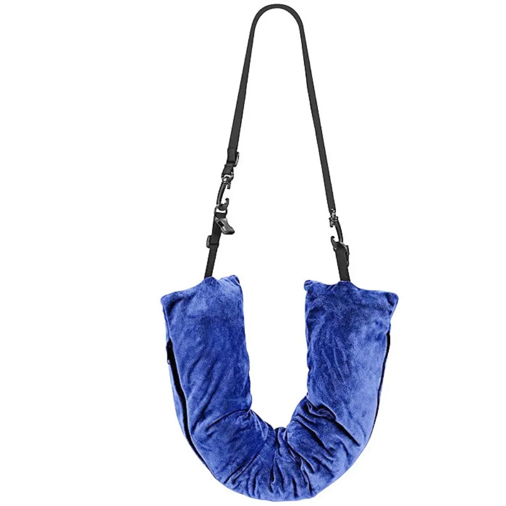 Multifunctional Fillable Travel Neck Pillow Comfortable Waterproof Luggage Pillowcase Portable U-Shaped Pillow