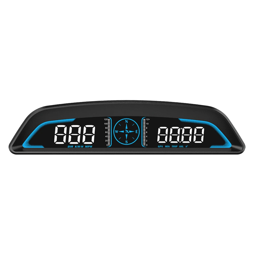 Auto HUD Up Display GPS Car Hud Speedometer Car Projector with Altitude Compass Overspeed Alarm Car Accessories