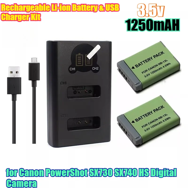 1250Mah High Capaci…