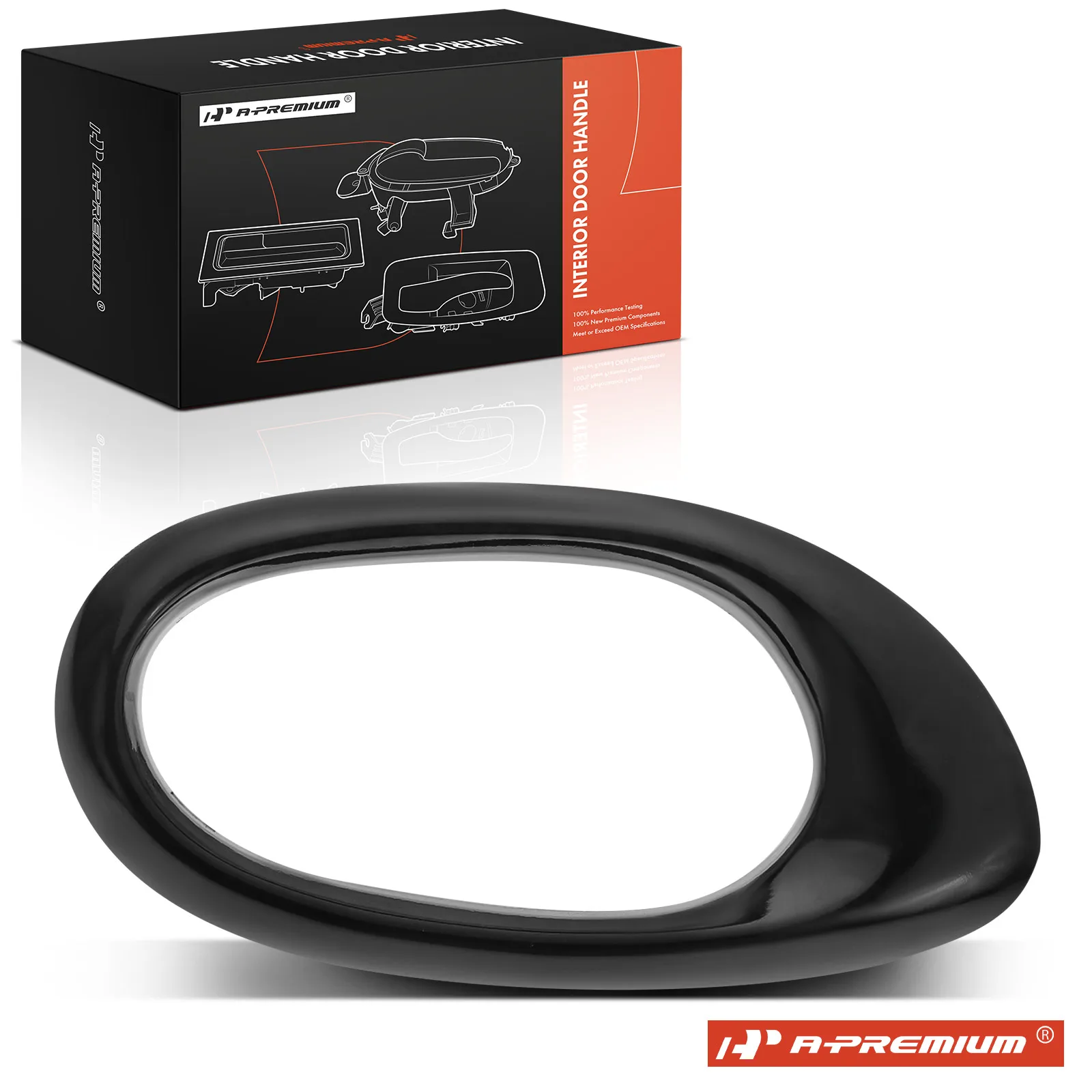 A-Premium Front or Rear Driver Side Wood Interior Handle Bezel for Buick Rainier 2004-2007