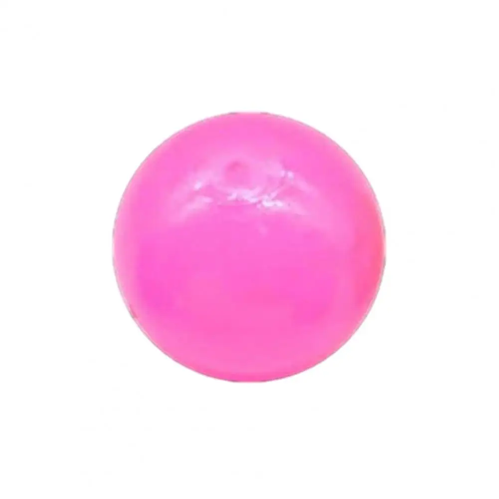 Reusable Sticky Ball Glow Dark Sticky Ball Set for Anxiety Relief Stress Decompression 6 Stretch Tpr Balls for Kids Teens Adults