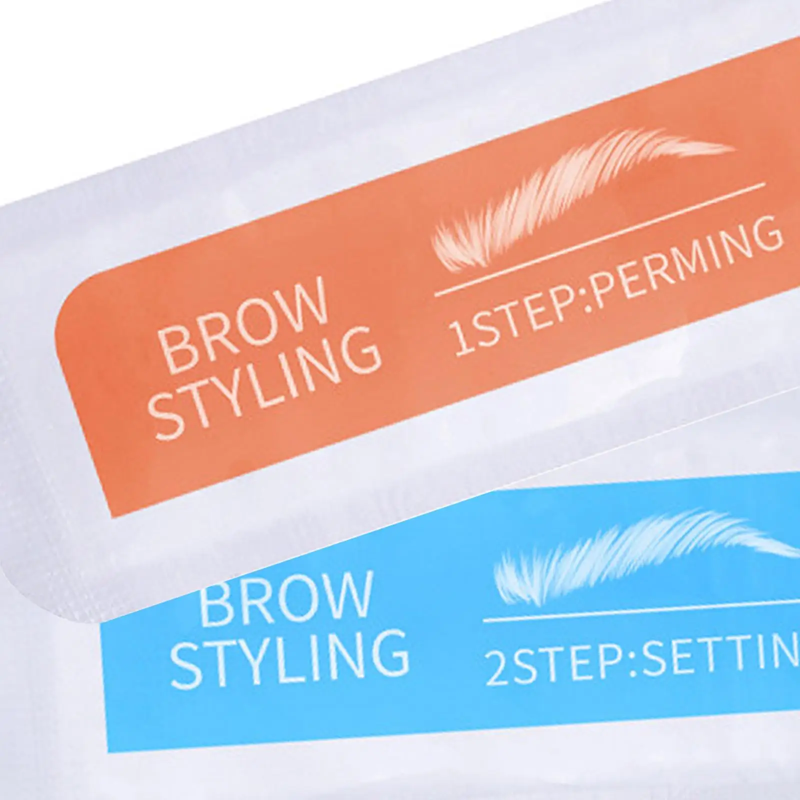 2Pcs Eyebrow Ironing Agent Eyebrow Color Fast Setting Eyebrow Fixative Beauty