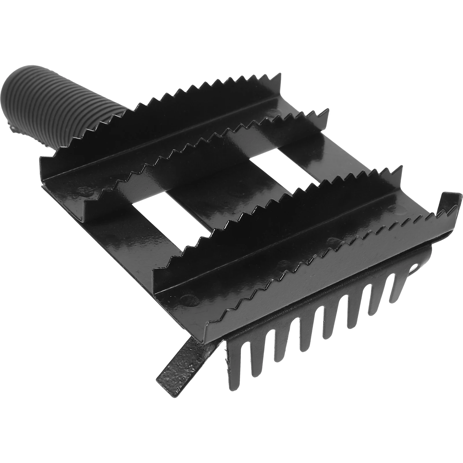 

1pc Metal Poultry Itching Brush Cattle Relief Tool Livestock Grooming Cleaning Rake Durable Practical Black Supply