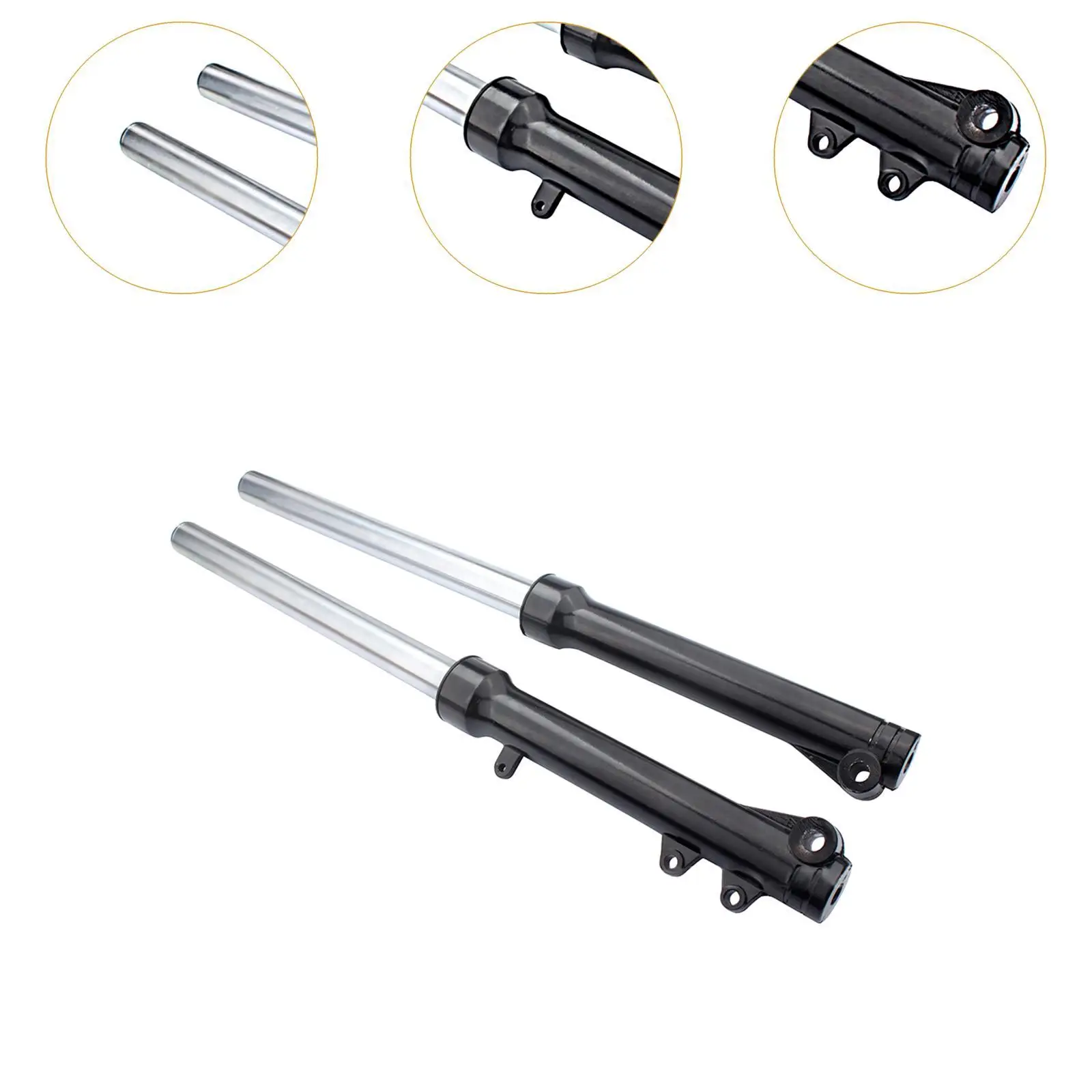 

Амортизатор передней вилки мотоцикла 33 мм 630 мм, железный, для внедорожных мотоциклов, запчасть для замены