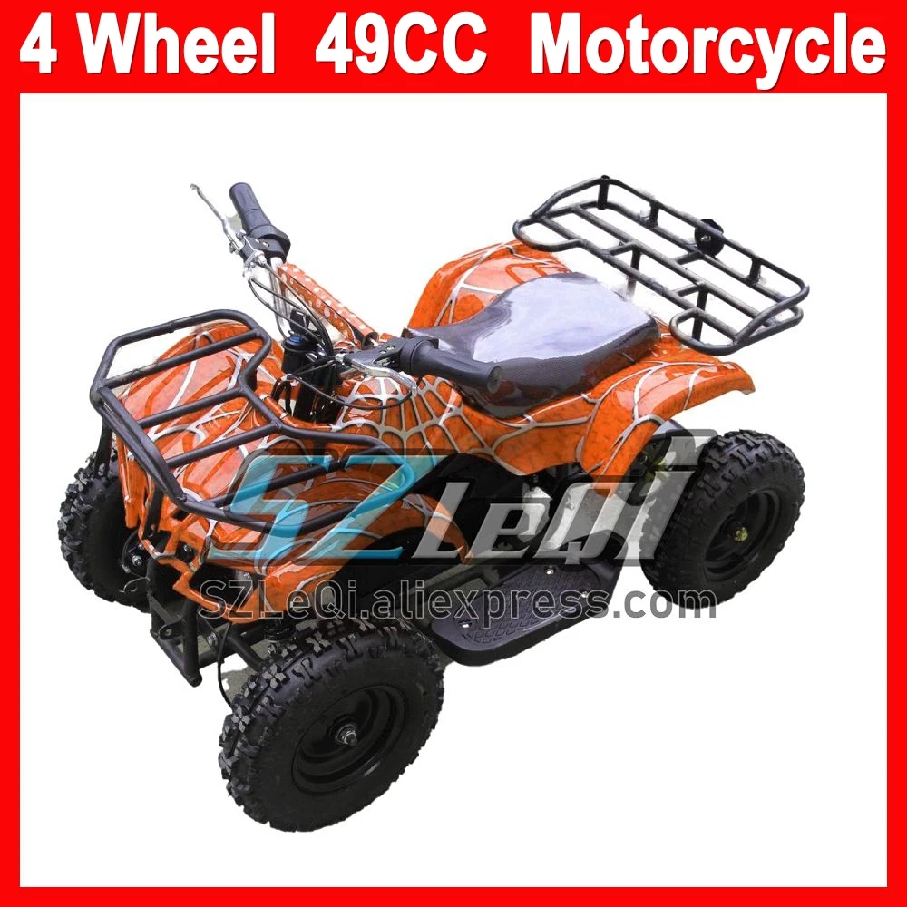 Snowmobile Gasoline Motorcycle Kid Adult Go Kart Frames Quad ATVS Amusement Rides 4 Wheel Beach Buggy Motorbike Birthday Gifts