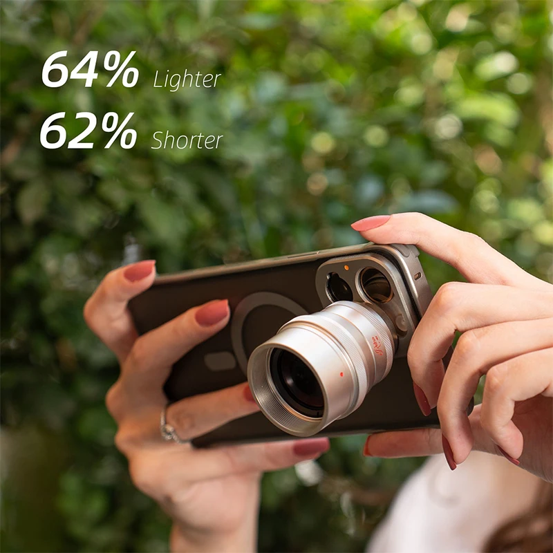 Fotorgear Retro 2X Telephoto Lens Macro Lens for 17mm Thread Mount Mobile Phone for iPhone Vivo X200U Xiaomi 15 Ultra