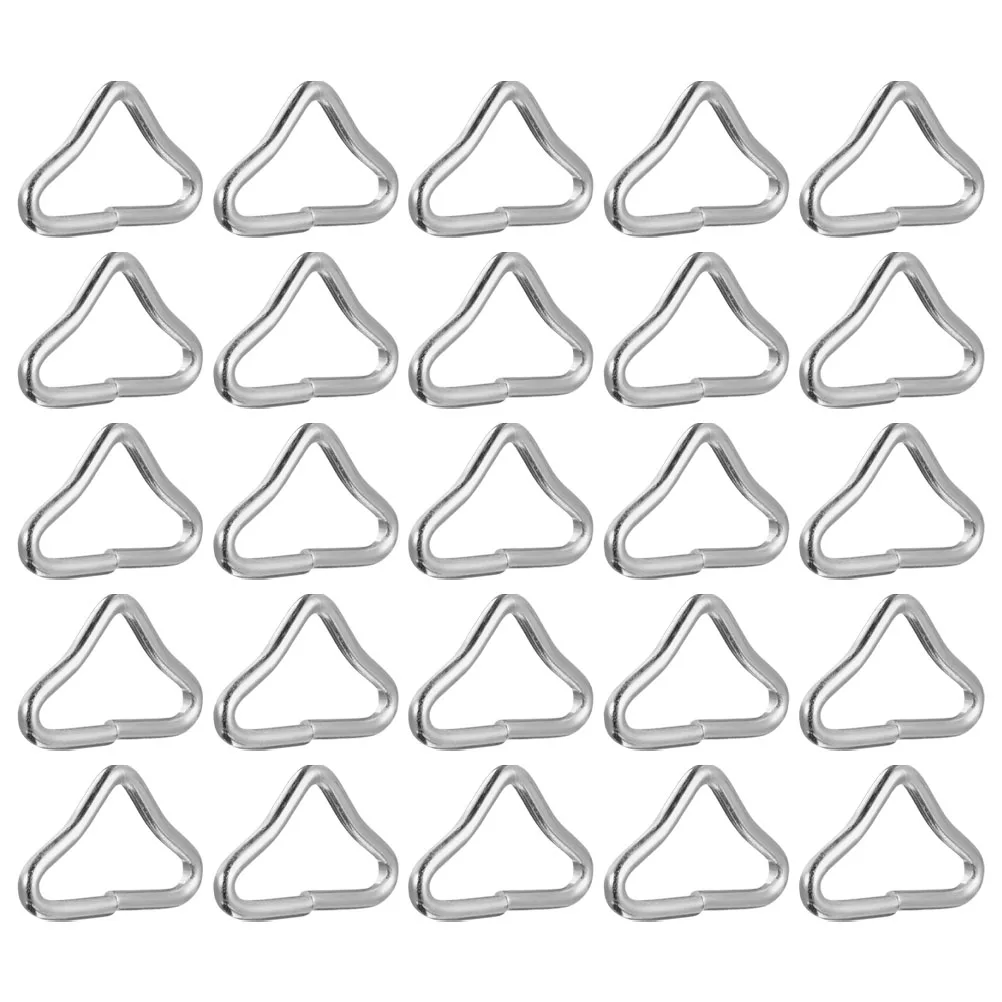 

Trampoline Accessories Heavy Duty Triangle Buckle V Ring Replacement Universal Fit Weather Resistant Metal Jumping Cloth Mat