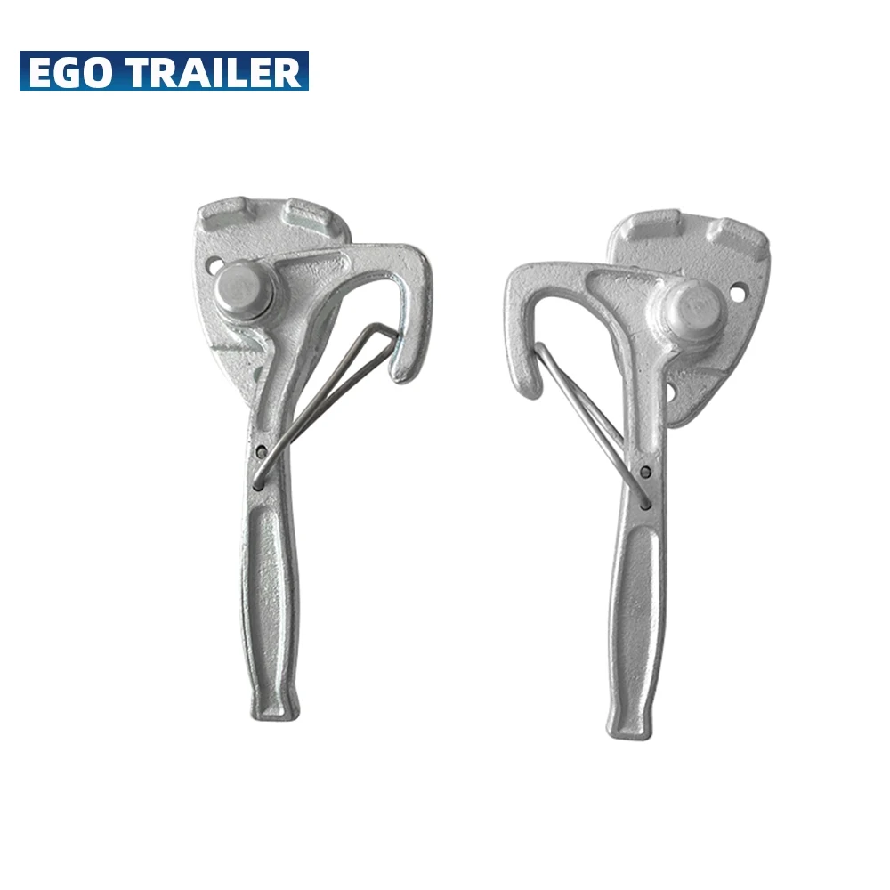 Truck body parts, semi-trailer buckle, forged galvanized door handle